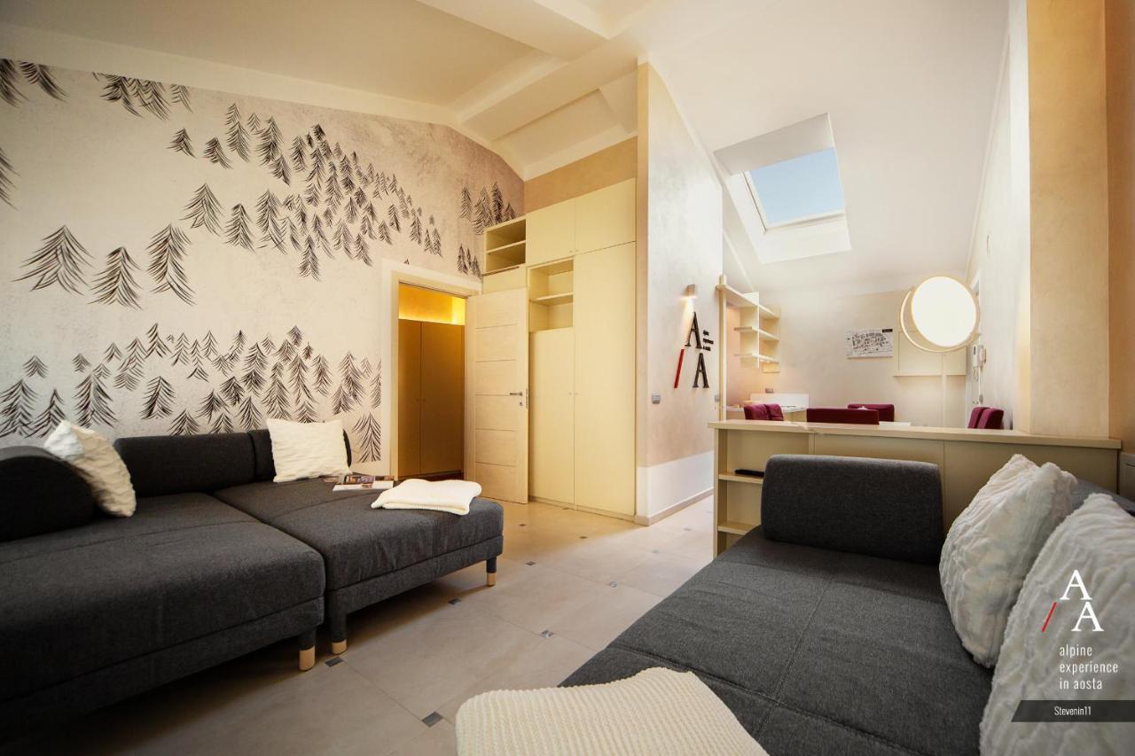 Alp Apartments Ski & Bike - Stevenin11 Αόστα Εξωτερικό φωτογραφία