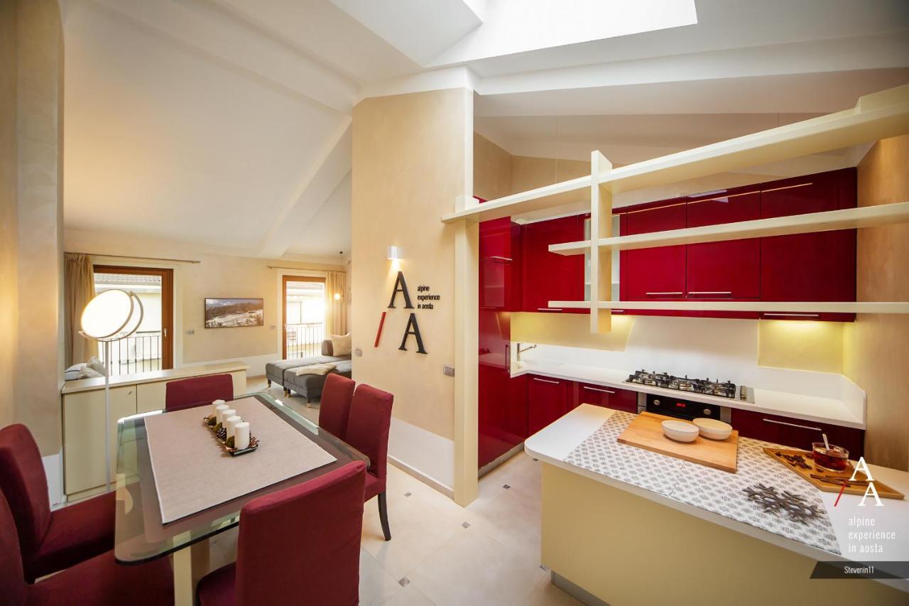 Alp Apartments Ski & Bike - Stevenin11 Αόστα Εξωτερικό φωτογραφία
